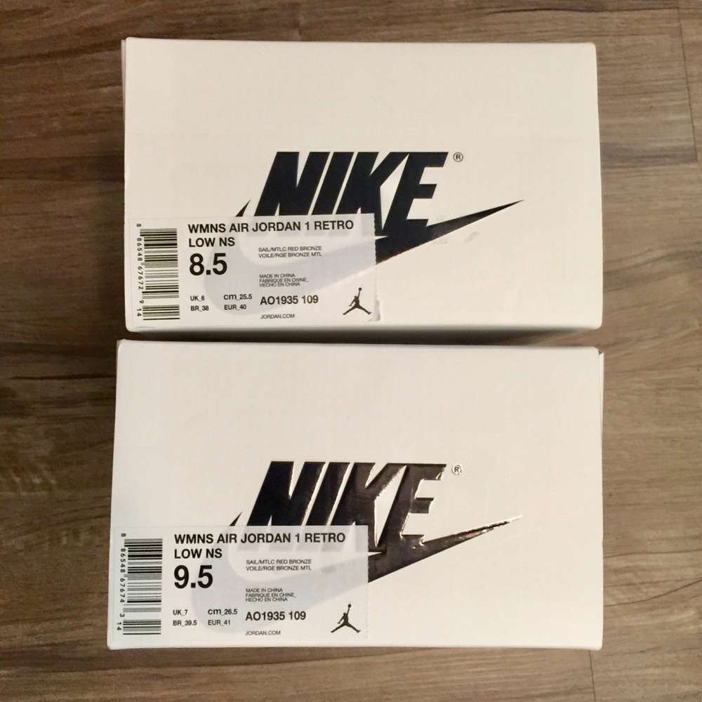 🔘NEW🔘 AIR JORDAN 1 “SAIL” RETRO LOW NS - Picture 7 of 8